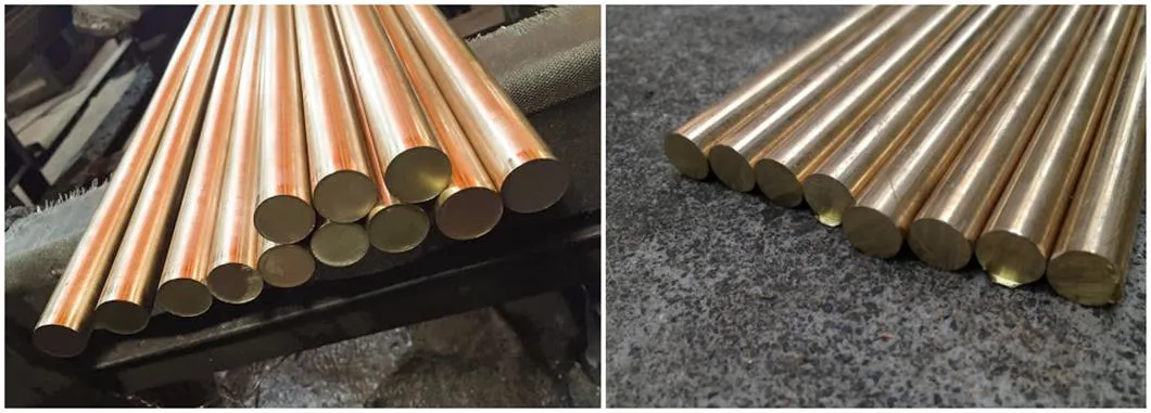 C92300 C92500 Bronze Tin-Copper Round Bar in Copper Alloy